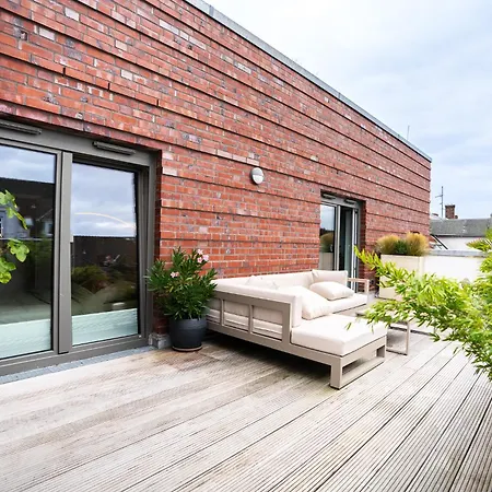 Ferienwohnung Foerdeterrasse Nahe Kiellinie Exterior foto